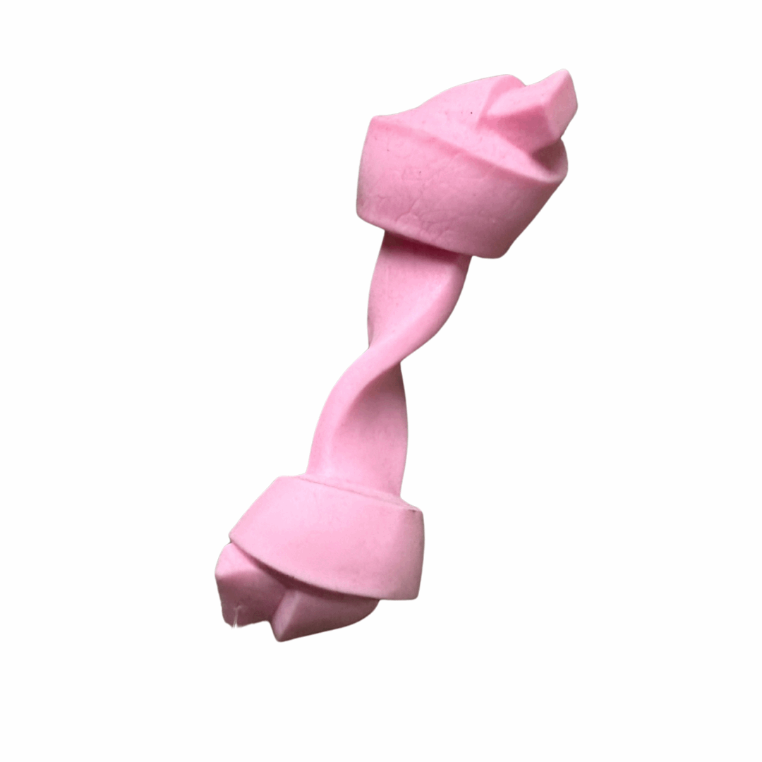 Hondenspeelgoed bot roze