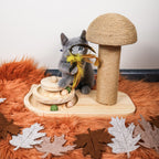 Krab_Speel_Paddenstoel_van_hout_mettouwkap_speelcirkel_en_catnipbal