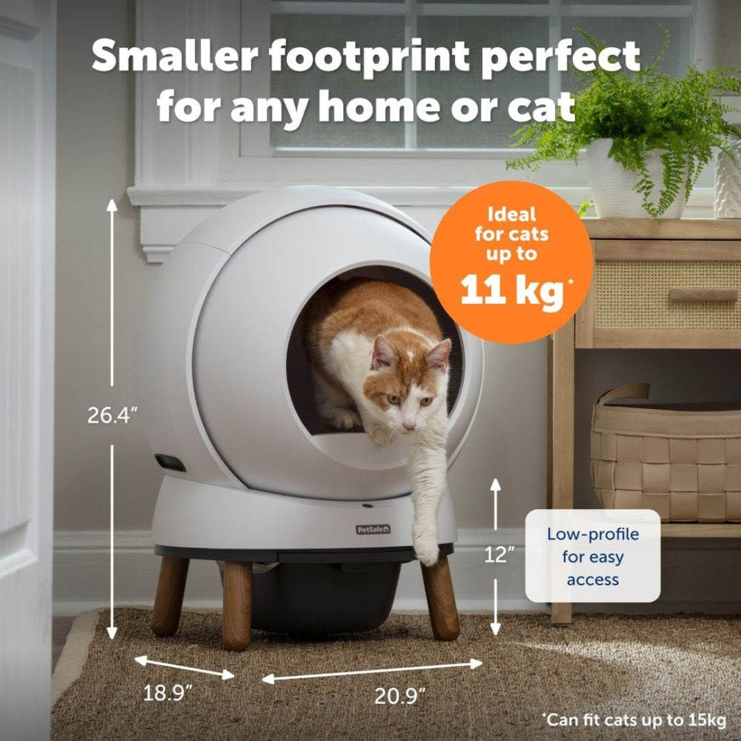 PetSafe ScoopFree SmartSpin™ slimme kattenbak met app en automatische reiniging