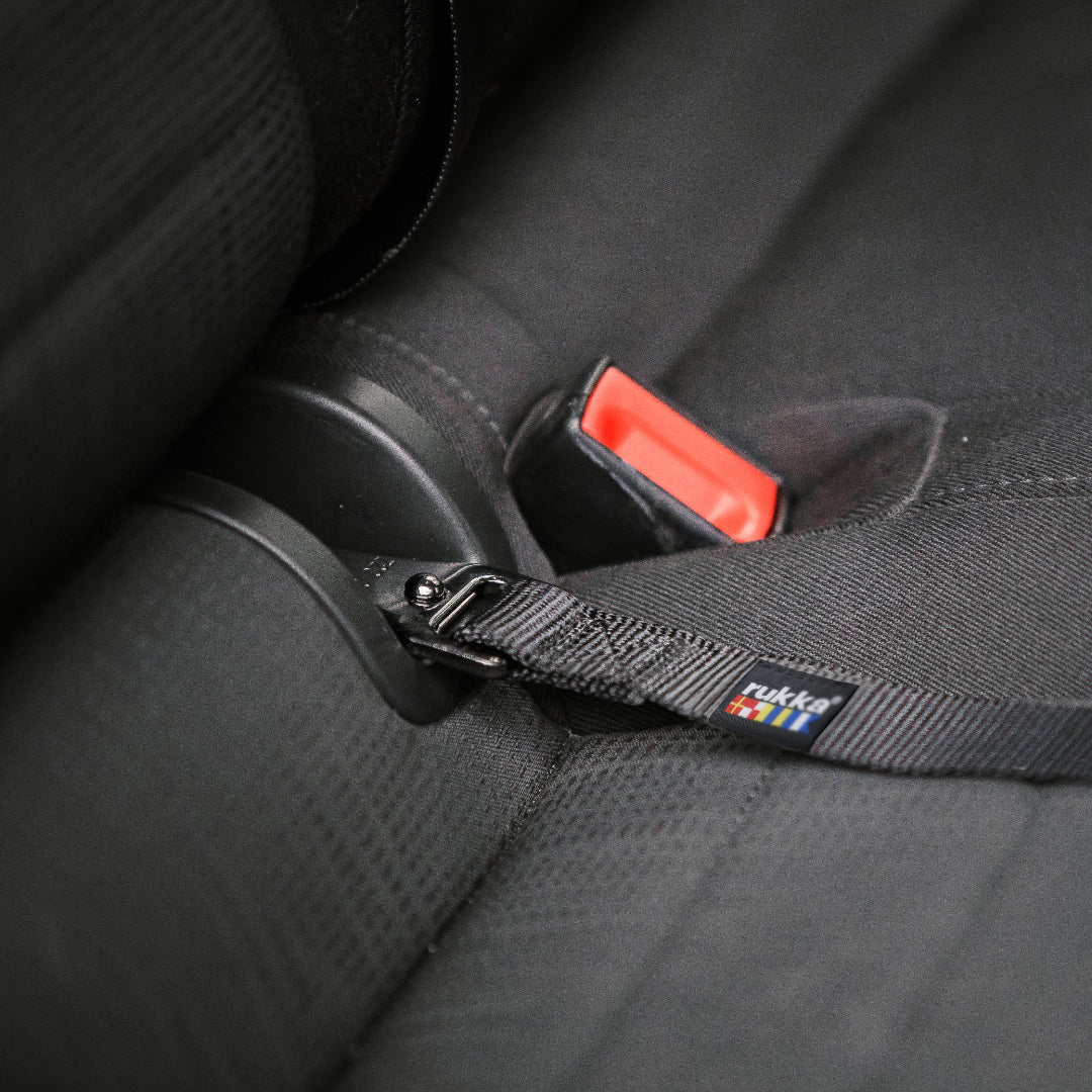 Rukka Seatbelt Clip ISOFIX autogordel voor honden, verstelbaar en veilig in de auto