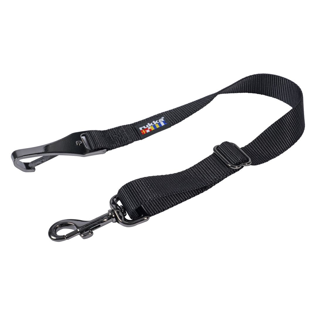 Rukka Seatbelt Clip ISOFIX autogordel voor honden, verstelbaar en veilig in de auto