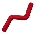 rode speeltak van natuurlijk rubber voor actief hondenspel