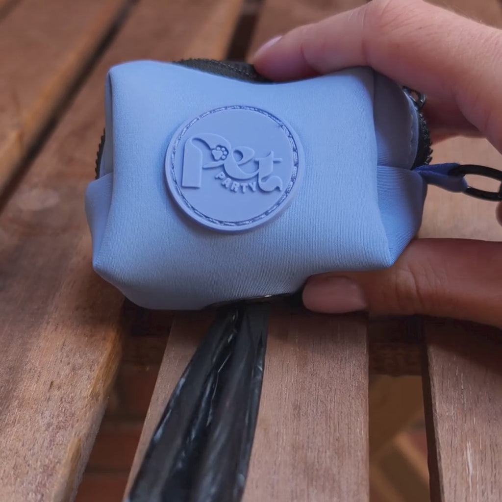 Poop Bag Holder - Blue or Pink