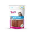 truly-duck-taurine-verpakking;truly-duck-taurine-sticks;truly-duck-taurine-kat-eet
